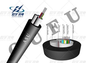 80/120 mini adss 2-12 core optikai szál kábel asu mini adss